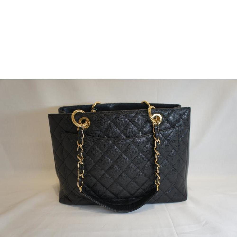 Chanel Bag Gst Black Caviar Tote